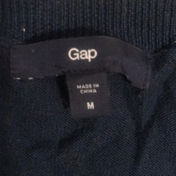Gap cardigan M Blue Animal print - Picture 2 of 4
